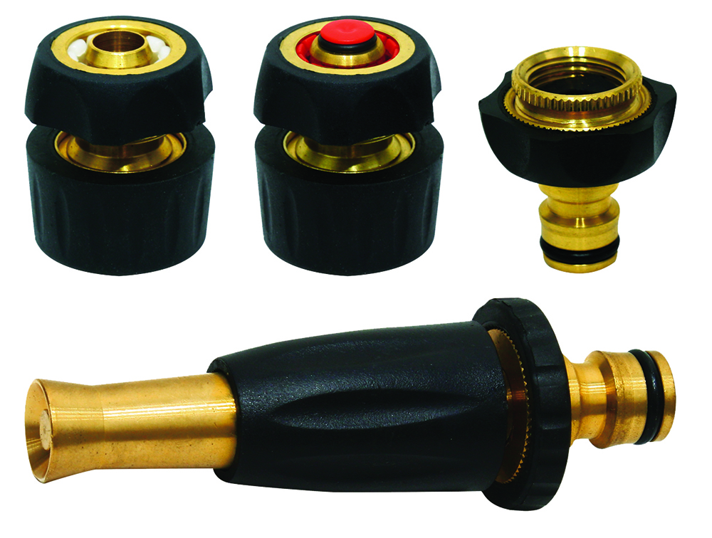 Aquacraft Brass Spray Nozzle Soft Set 4 Piece