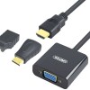 Unitek 3-in-1 HDMI To VGA With Audio Converter (Y-6355) Unitek 3-in-1 HDMI To VGA With Audio Converter (Y-6355)