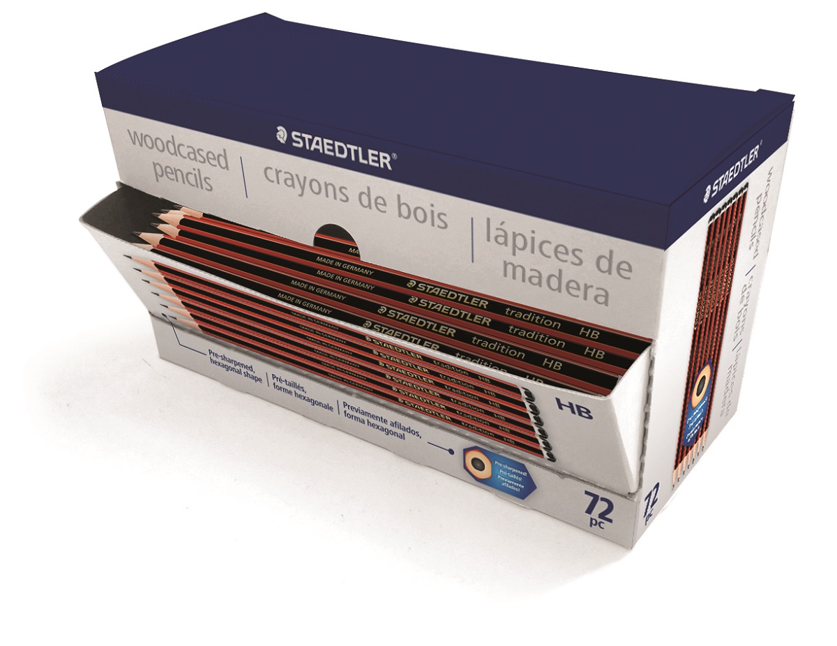 Staedtler Tradition HB – 110 Pencil Box Of 72