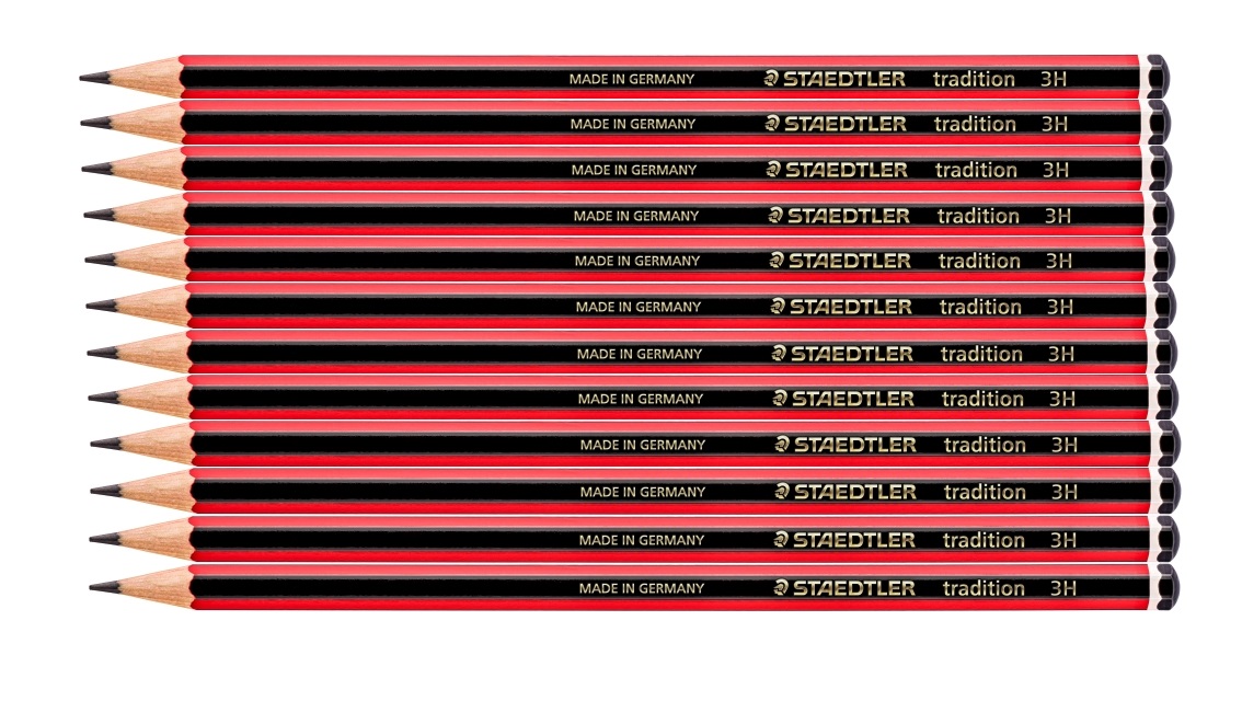 Steadtler Tradition 3H – 110 Pencil Box of 12