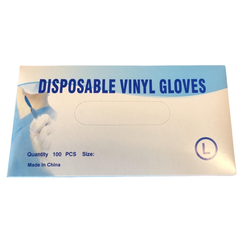 SourceDirect – Disposable Vinyl Gloves (100 gloves)