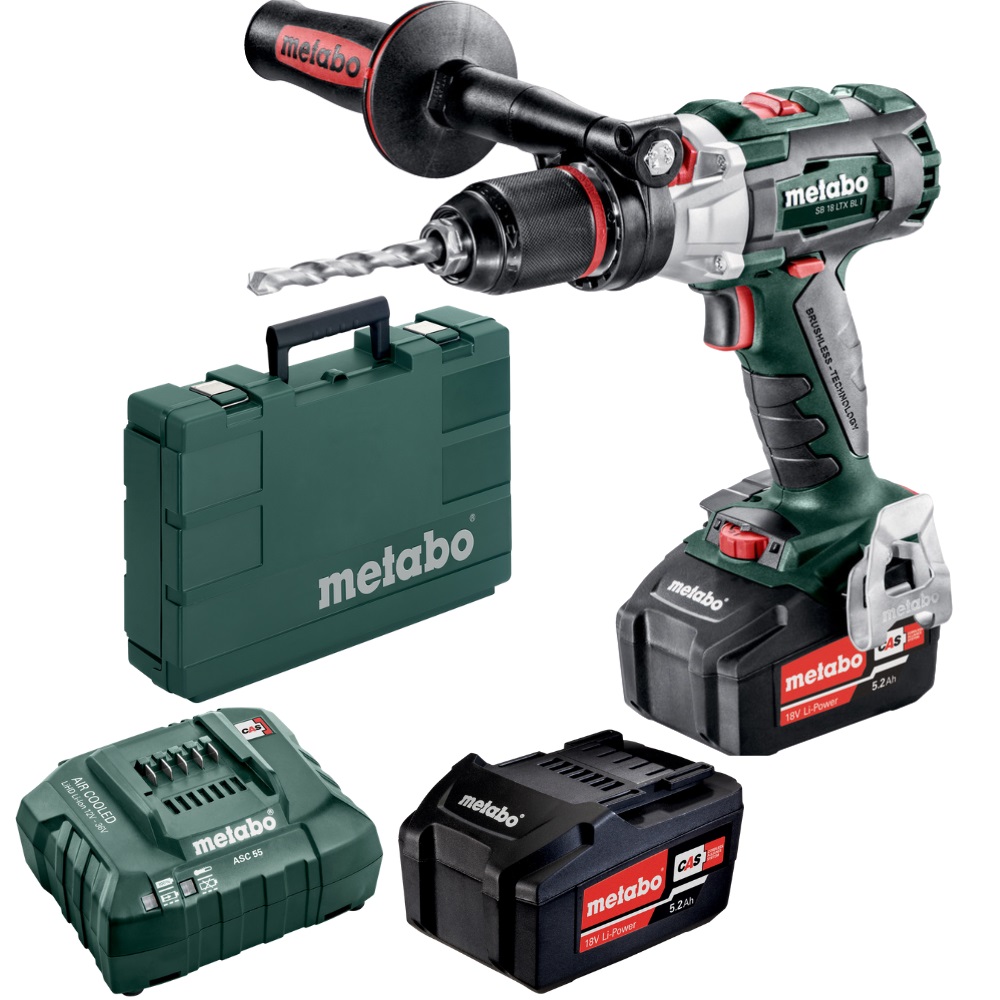Metabo – Cordless Hammer Drill SB 18 LTX BL I (602352650)