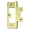 Kaufmann Flush Hinge Steel 75mm Brass Plated (Pair) Kaufmann Flush Hinge Steel 75mm Brass Plated (Pair)