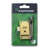 Kaufmann Lock Cupboard 64mm Brass 2 Lever Kaufmann Lock Cupboard 64mm Brass 2 Lever