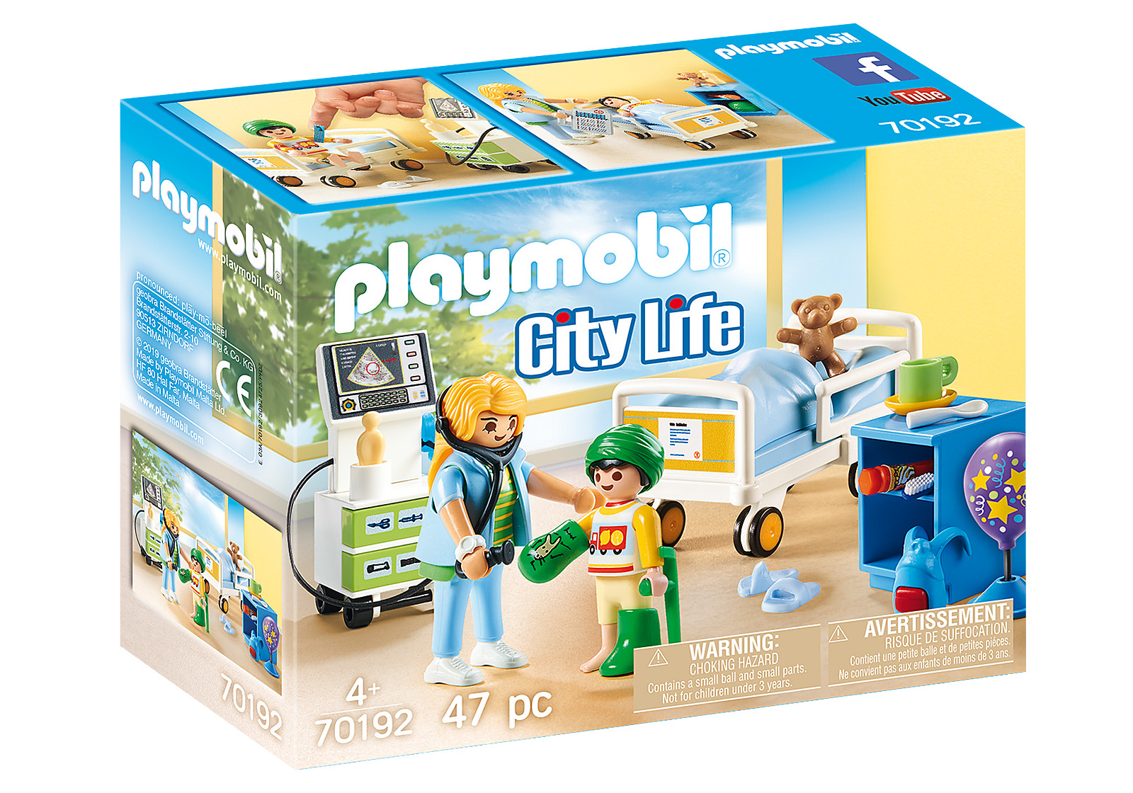Playmobil Children’s Hospital Room