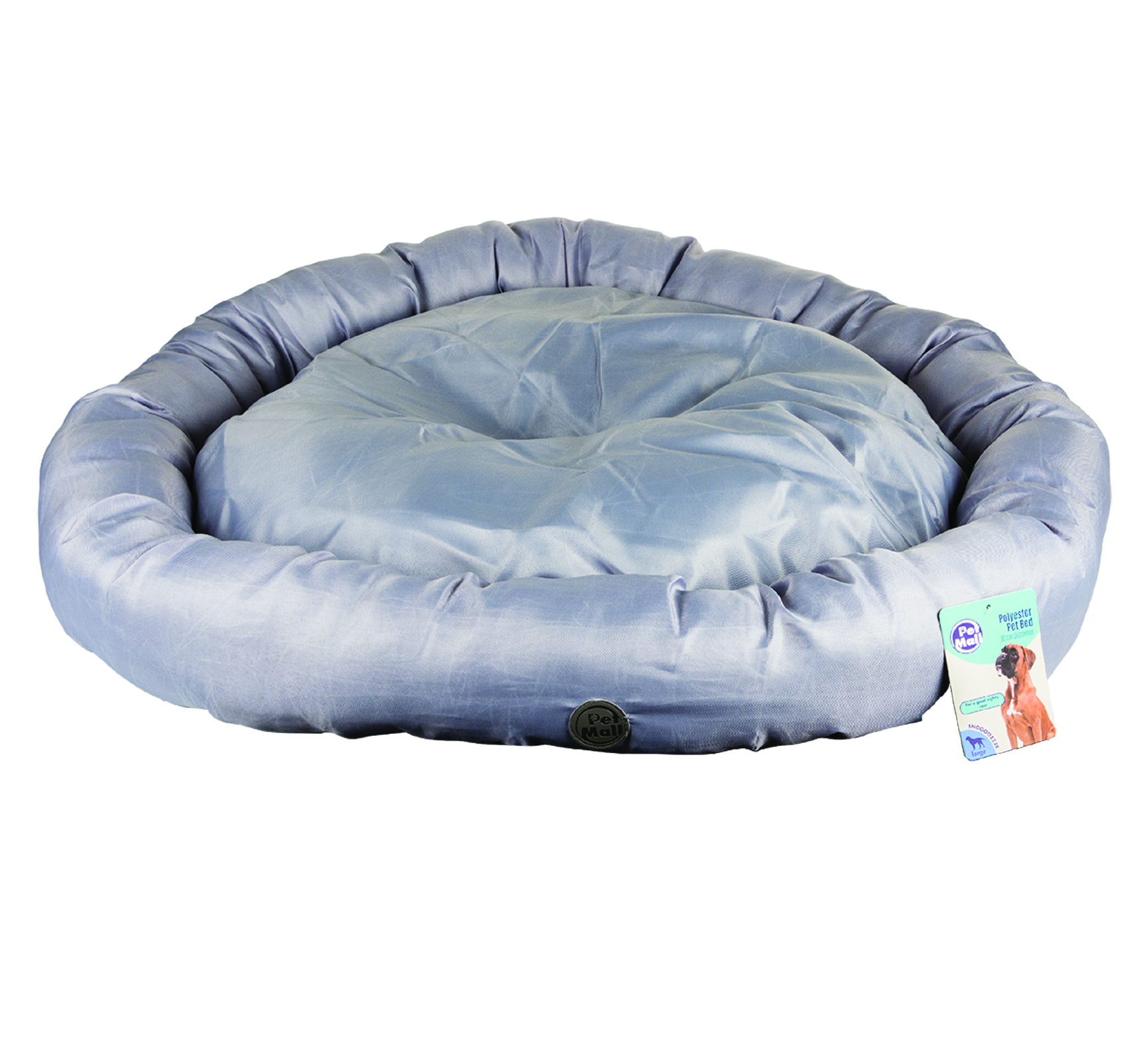 Pet Bed Polyester 90cm(Medium) – Grey