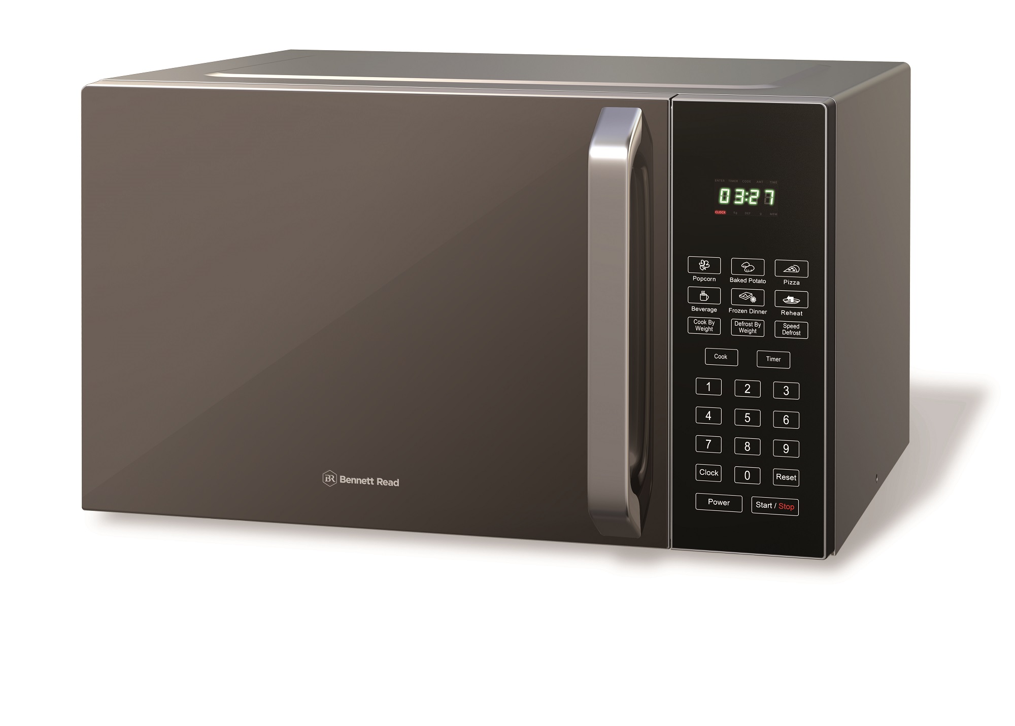 Bennett Read 28L Microwave – Mirror Glass Door