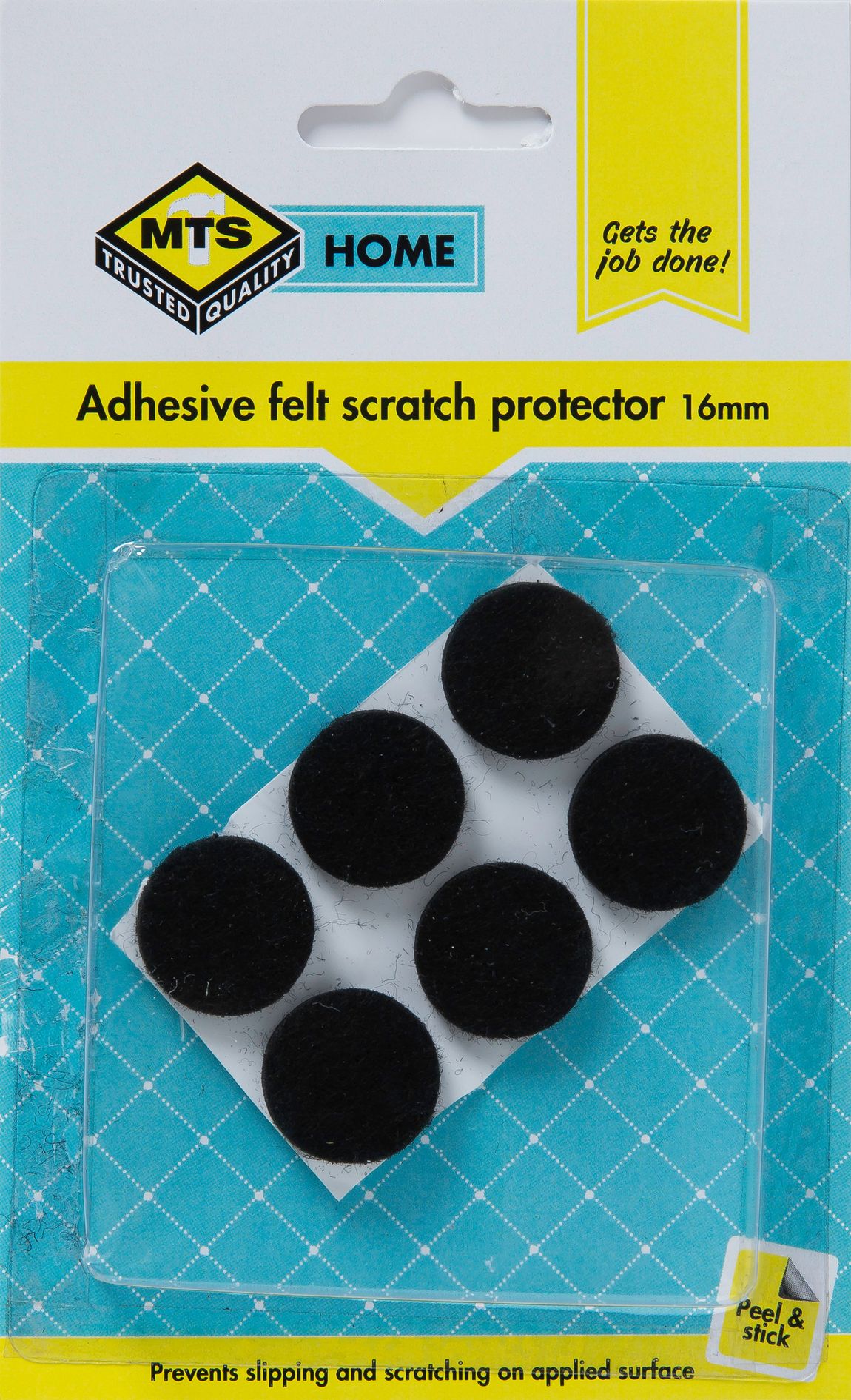 MTS Home Adhesive Scratch Protector 16mm 6 Piece