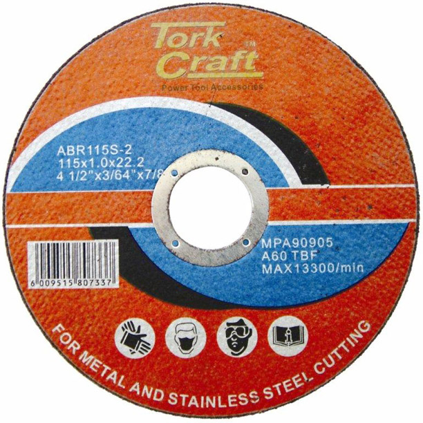 Cutting Disc Steel  & Ss 115 X 1.0 X 22.2 Mm