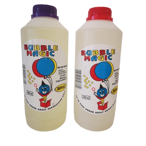 Bubbles – Blowing Bubble Refills (Bulk pack of 2) – 1 Litre Bottles