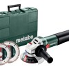 Metabo – Angle Grinder Set / Kit – WEQ 1400-125 Set (600347510) Metabo – Angle Grinder Set / Kit – WEQ 1400-125 Set (600347510)