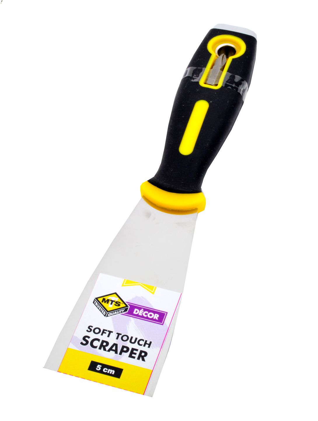 MTS Scraper Stainless Steal Soft Touch 5cm