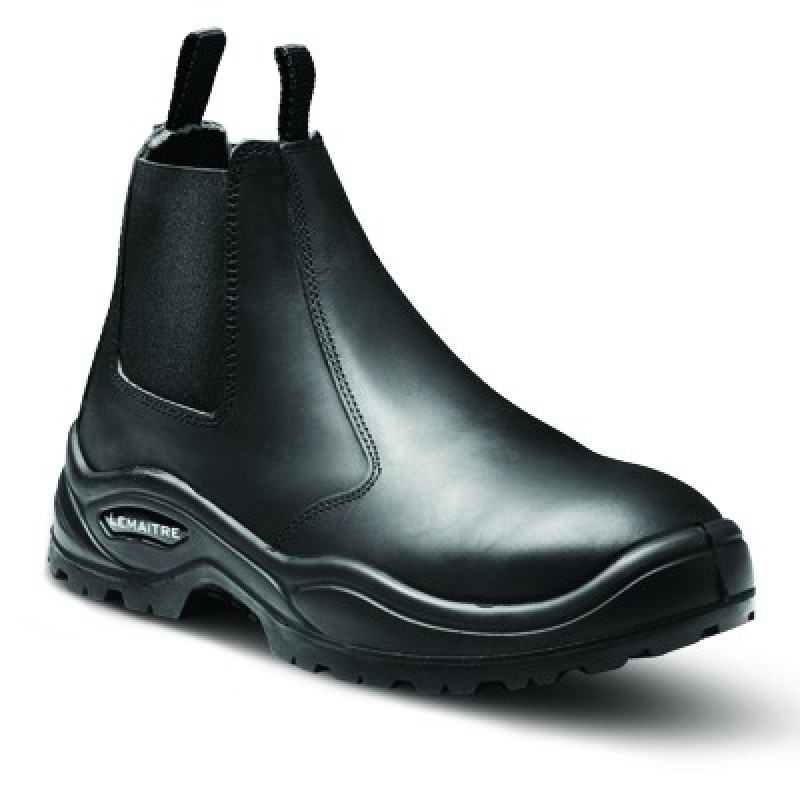 Lemaitre – Zeus – Unisex Fashion – Chelsea Boot – Black – UK 5