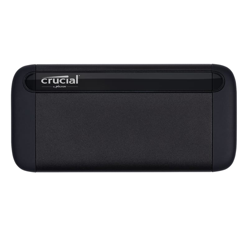 Crucial X8 2TB USB Type-C Portable External SSD – Black