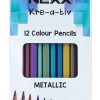 NEXX Kre-A-Tiv Metallic Colour Pencils NEXX Kre-A-Tiv Metallic Colour Pencils