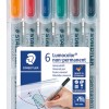 Steadtler Universal Lumocolor Pen Non Permanent Fine 6s Steadtler Universal Lumocolor Pen Non Permanent Fine 6s