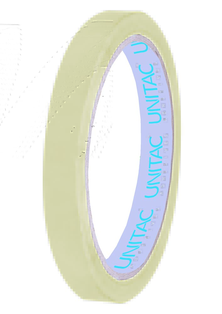 Unitac Large Core Tape Clear 12mm x 50m – Pack of 12