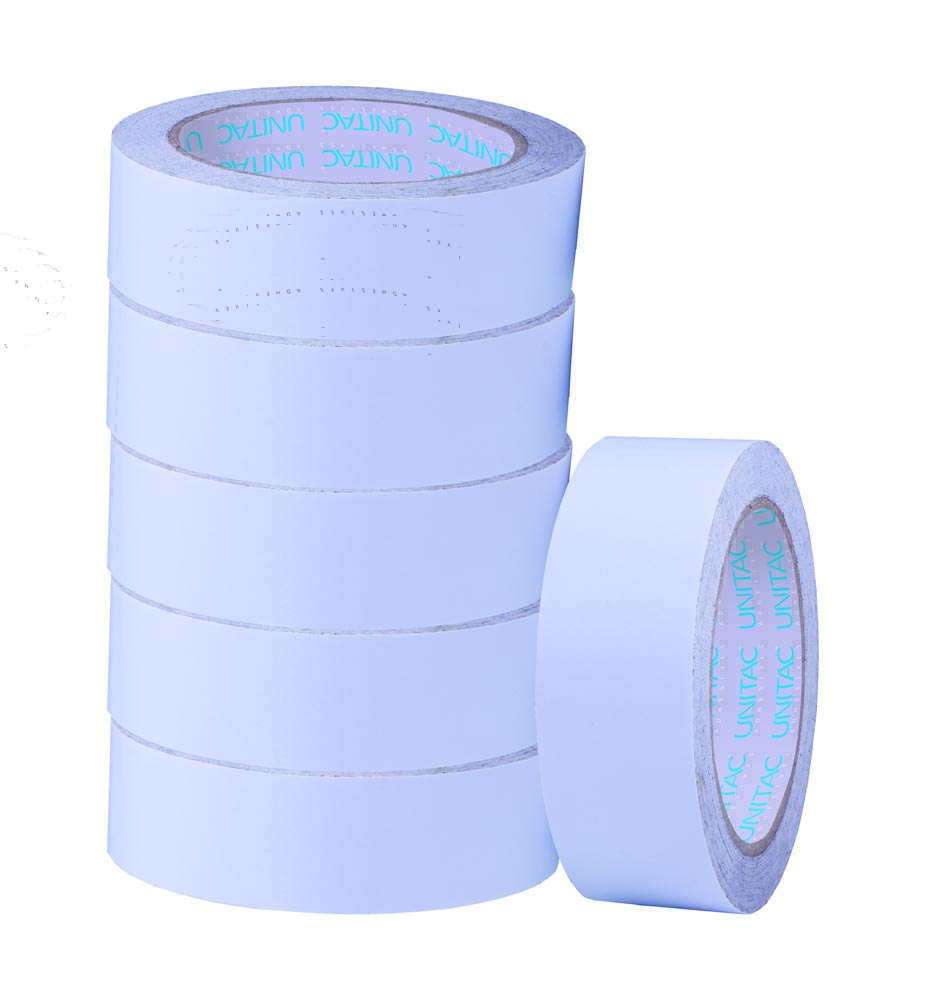Unitac Large Core Double Sided Tissue Tape 36mm x 33m – Pack of 6