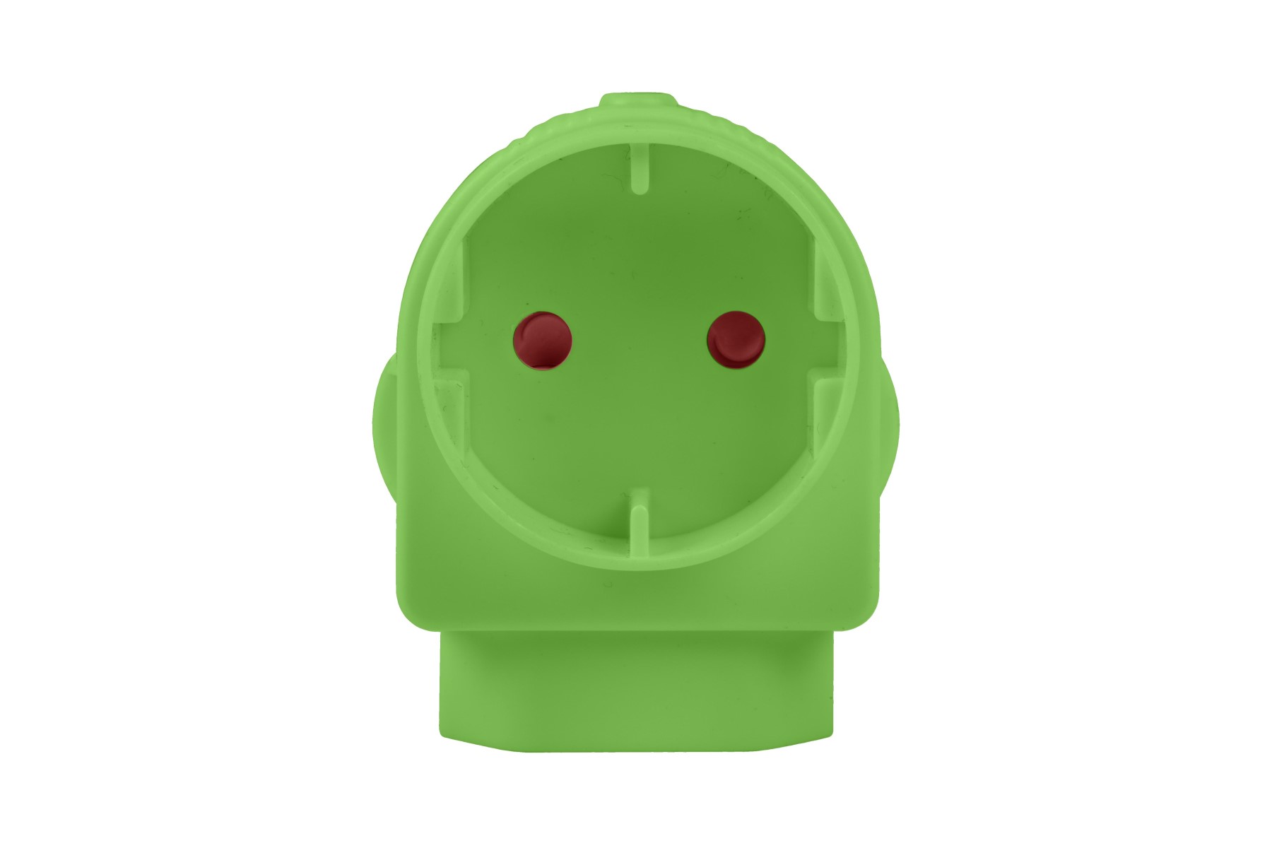 Electricmate Schuko/Euromate Adaptor – Green