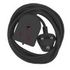 Electricmate 10A 3m Extension Lead – Black Electricmate 10A 3m Extension Lead – Black