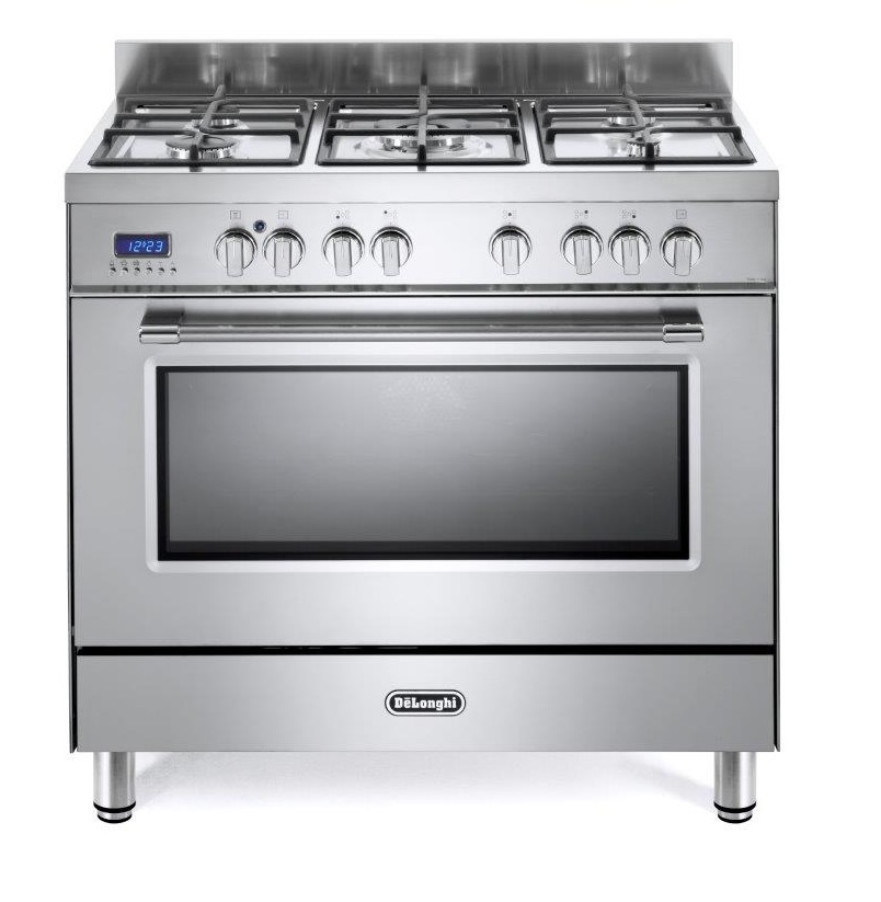 Delonghi 90cm Pro Freestanding Gas/Electric