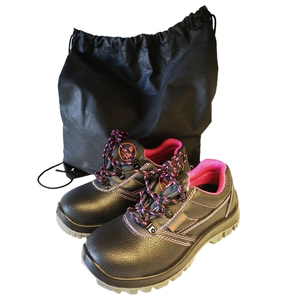 In-Step – Ladies Safety Shoes / Steel Point Working Shoes – UK 4