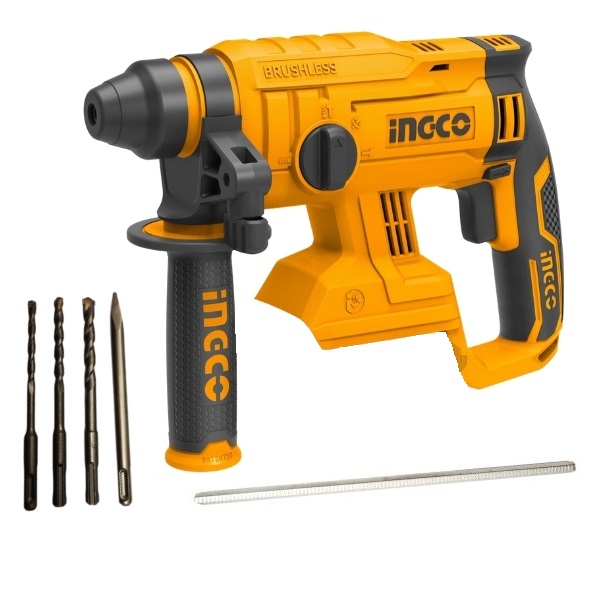 Ingco – Rotary Hammer (Brushless Motor) – Cordless (20V)