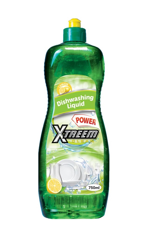 Xtreem Clean Power Dishwashing Liquid Dish Soap – 750ml