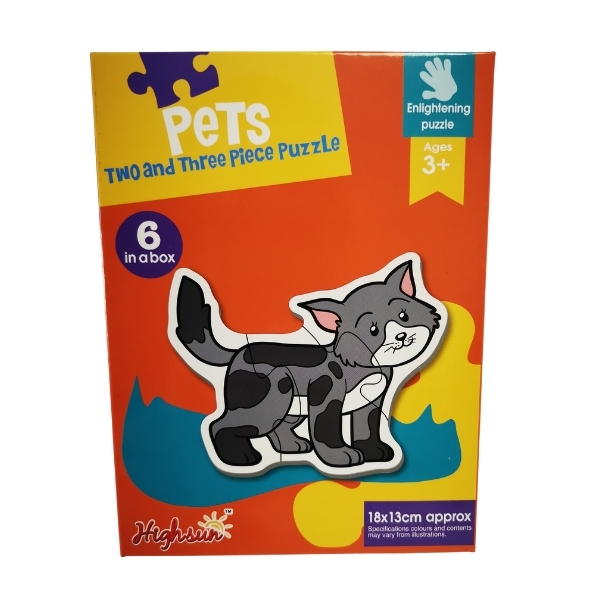 Pets Puzzle Box Set (6 in a Box)
