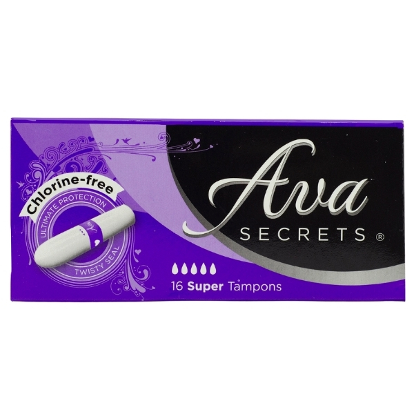Ava Secrets – Tampons Super (16’s)