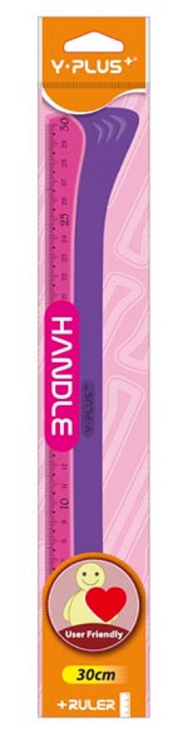 Y-Plus Handle Ruler 30cm
