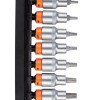 Groz 9 Piece Torx Bit Socket Set- 1/2 Inch Dr. Groz 9 Piece Torx Bit Socket Set- 1/2 Inch Dr.
