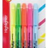 Luxor Fluorescent Highlighter 4Pcs. Assorted (4140) Luxor Fluorescent Highlighter 4Pcs. Assorted (4140)