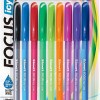 Luxor Focus Icy Ball Point Pen Set 9Pcs. (1760/9BC) Luxor Focus Icy Ball Point Pen Set 9Pcs. (1760/9BC)