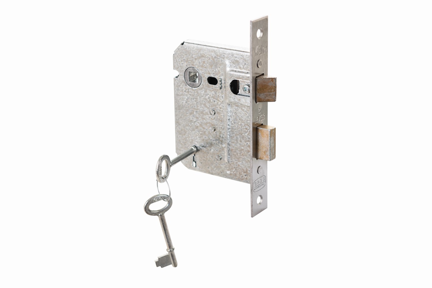 Yale Lock Body 2L Essential Dy22954-76Zn