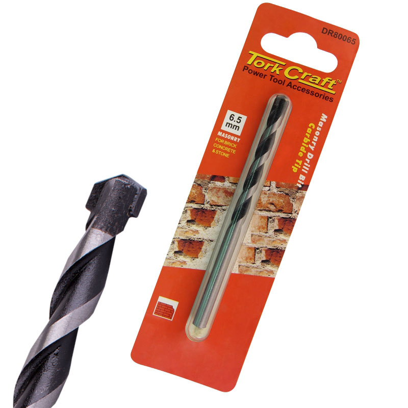 Drill Bit Masonry/Concrete  6.5Mm 1/Card