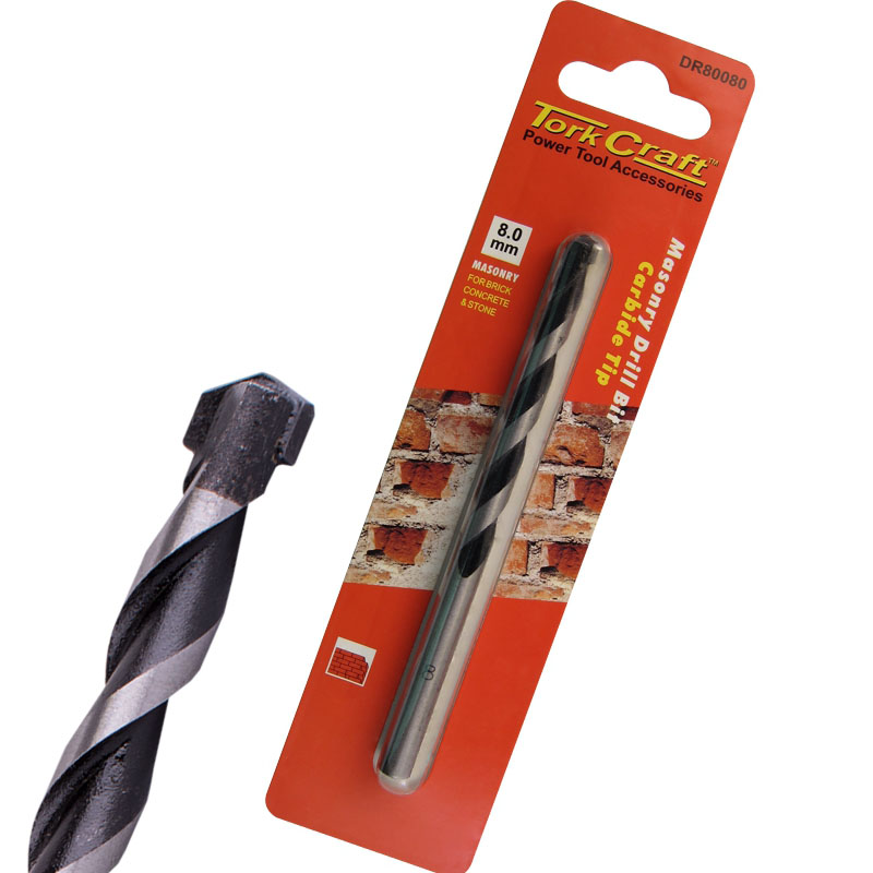Drill Bit Masonry/Concrete  8.0Mm 1/Card