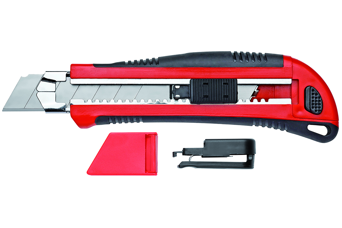Gedore Red Cutter Knife 5 Bladesw.25mm+Clip