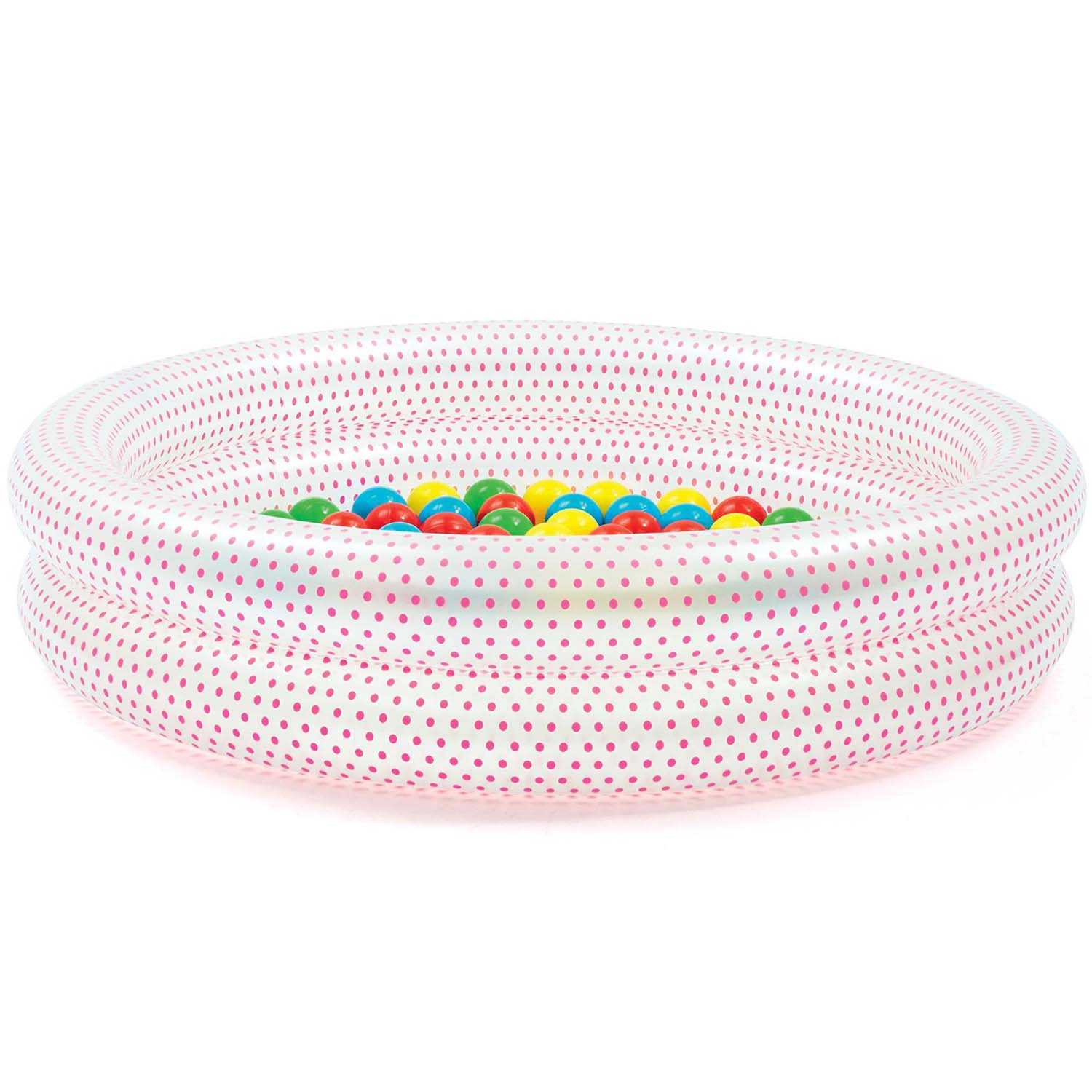 Bestway 91cm x H20cm 2-Ring Ball Pit Play Pool – 73L