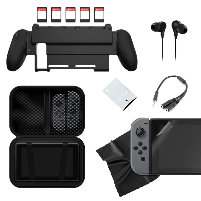 Sparkfox Switch Essential Comfort 5in1 Travel Bundle Case & Accessories
