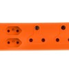 Electricmate 2 x 16 + 2 x 5 Amp Adaptor Loose Orange Electricmate 2 x 16 + 2 x 5 Amp Adaptor Loose Orange