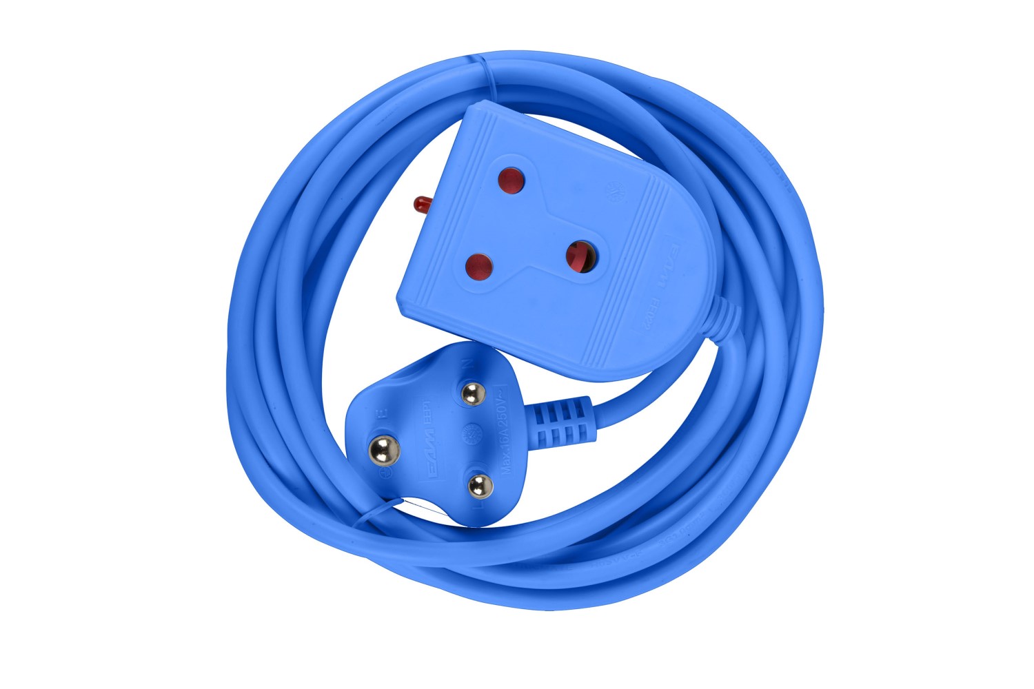 Electricmate 16 Amp Extension Lead 3m Blue