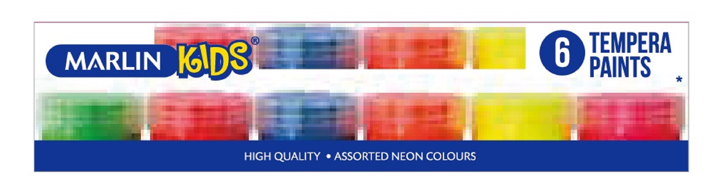 Marlin Kids Tempera paints 20g 6 colours