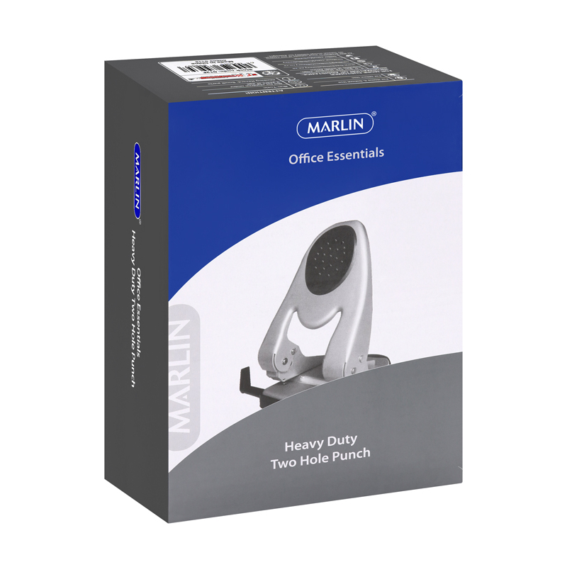 Marlin Office Essentials punch 60 pages with metal guide