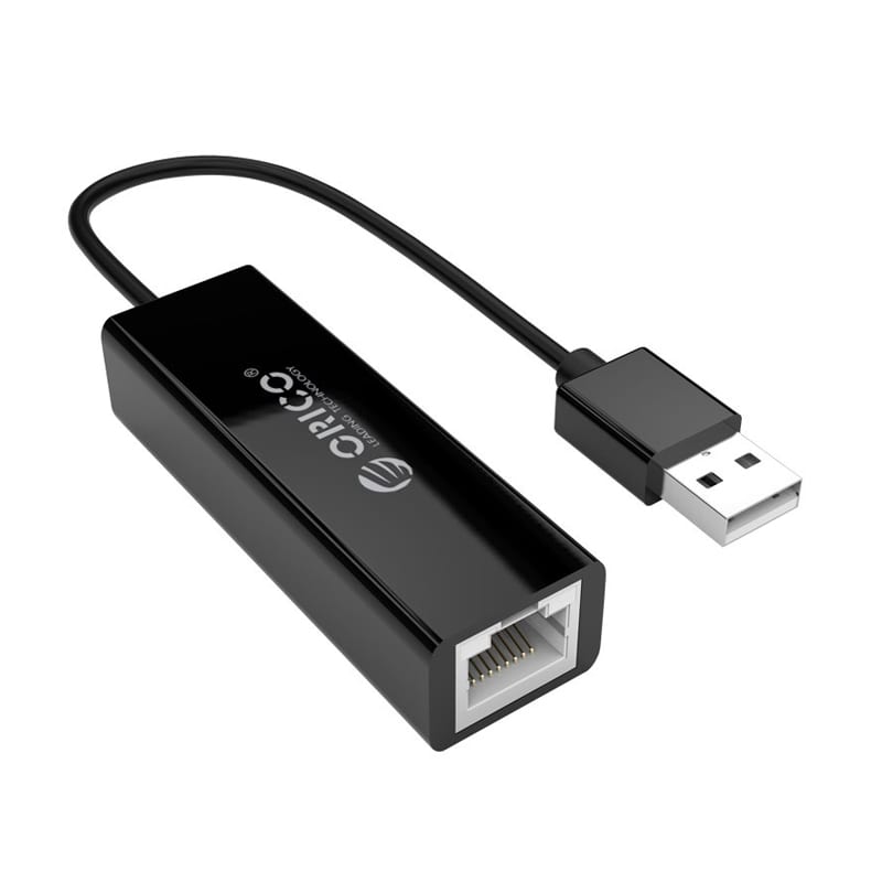 Orico USB2.0 Fast Ethernet Adapter – Black