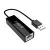Orico USB2.0 Fast Ethernet Adapter – Black Orico USB2.0 Fast Ethernet Adapter – Black