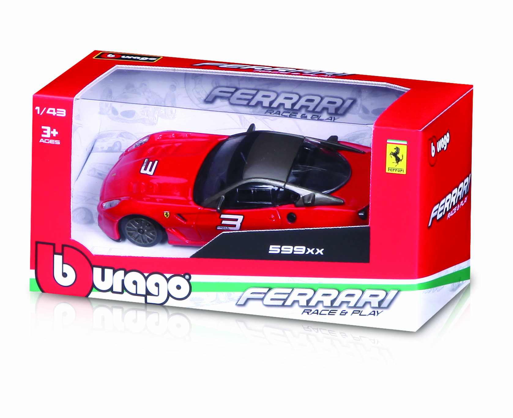 Bburago 1:43 Ferrari Race & Play