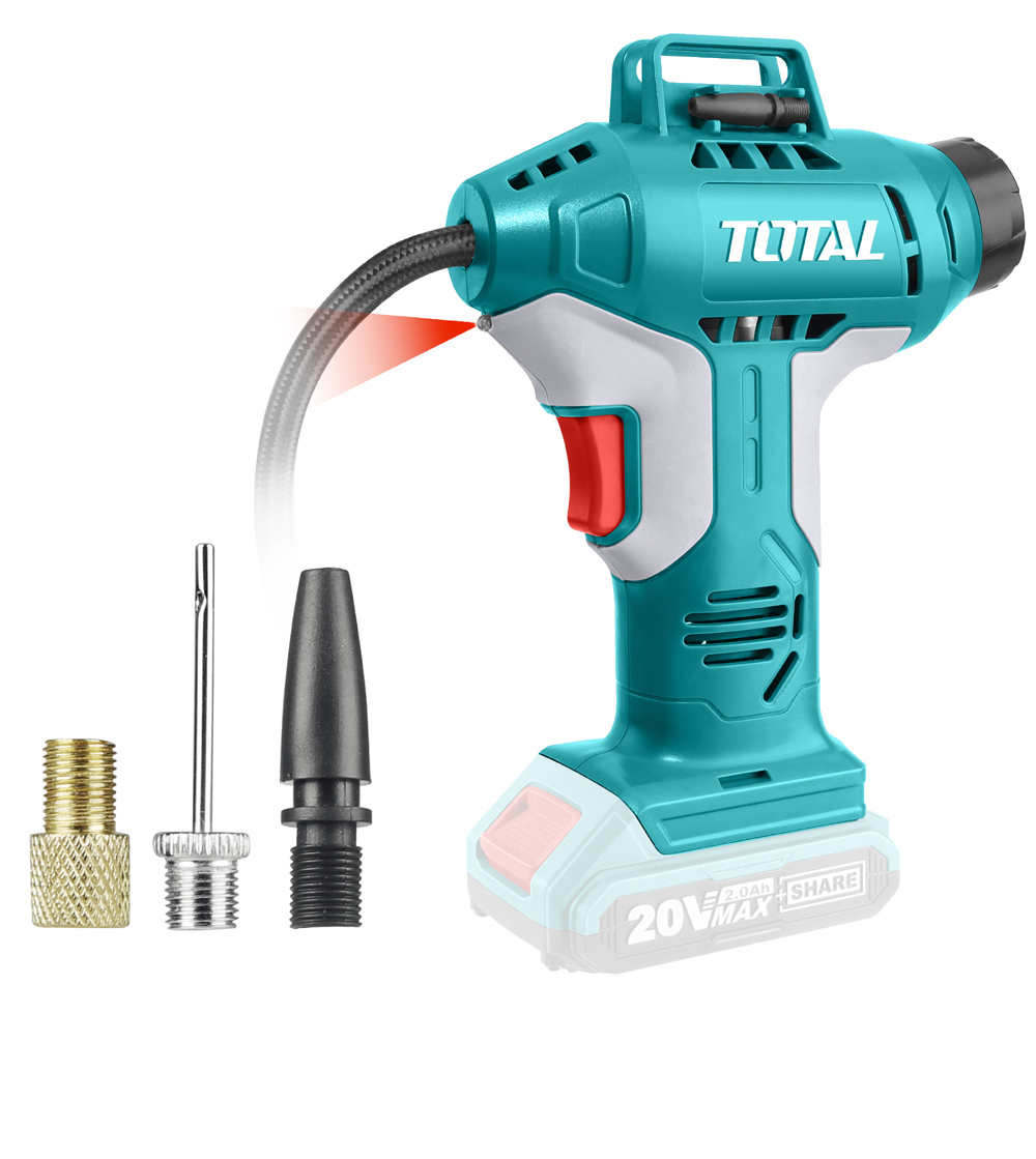 Total Tools 20V Lithium-Ion 150PSI Auto Air Compressor