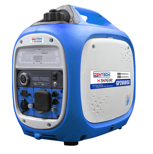 Gentech – Digital Pure Sine Wave Inverter Generator – Blue – 2kVA