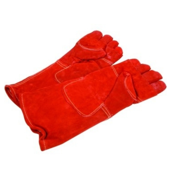 Matsafe – Welders Heat Glove / Braai Glove (Red) – 200mm (Large)